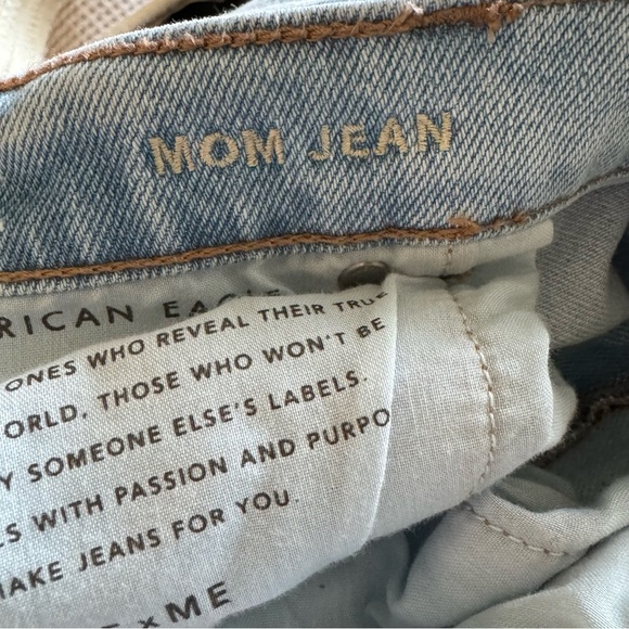 American Eagle Mom Jeans Size 18S - Picture 6 of 7